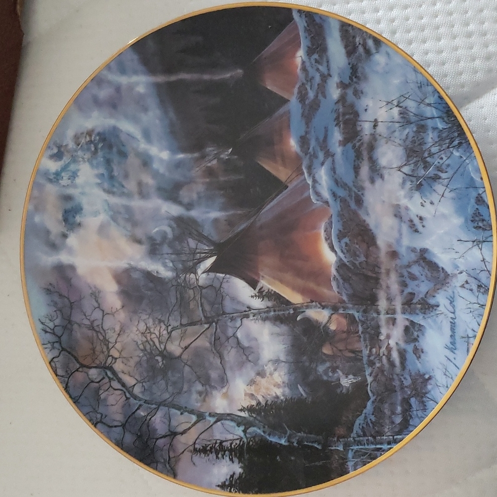 WAKAN TANKA" PLATE TOUCHING THE SPIRIT BY JULIE KRAMER COLE